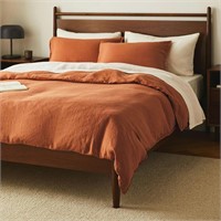 Luxe Duvet Cover - Full/Queen -Striped in