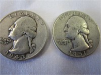 2 Washington Quarters