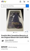 D - FRANKLIN MINT JOSEPHINE MEMOIRS OUTFIT (B12)