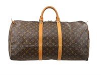 LOUIS VUITTON Monogram Keepall 55