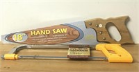 (2) NEW Hand Saws Wood Saw & HackSaw