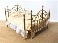 Doll House Furniture BRASS BED