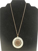 1893 One Cent Pendant Necklace