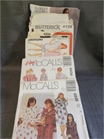 Lot of Vintage Sewing Patterns Womens & Kids