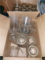 Collection of glassware