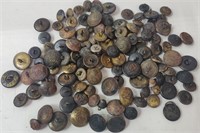 Over 100 Military Buttons