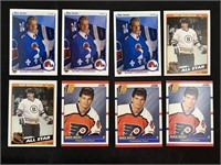 8 Assorted Hockey Cards