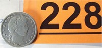 Coin 1908-D Barber Half-Dollar   Fine