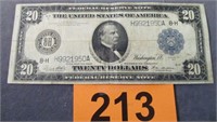 Coin Series 1914 $20.00 Federal Reserve Note