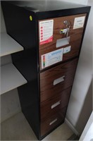 4 Drawer Filing Cabinet w/ Key