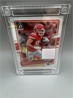 Donruss Optic Travis Kelce Game Used Jersey Card