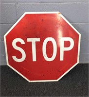 Metal Road Stop Sign