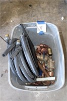 NEW/OLD COPPER TUBING & BRASS VALVES LOT