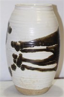 A Signed Pottery Vase