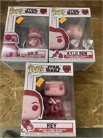 3 Pop! Figures