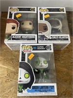 3 Pop! Figures