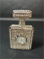 Z Gallerie Perfume Rhinestone Encrusted Clock