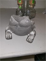 Signed crystal toad