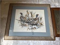 Bird Art Print & Mirror