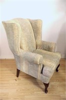 Wing Back Chair with Queen Anne Legs 2 of 2