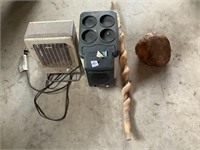 Console Cooler, Heater, Walking Stick