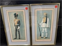 2 GREECE AND SPAIN SOLDIER PRINTS