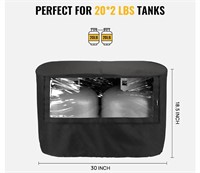 BougeRV Dual Propane Tank Cover