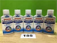 Mucinex Fast-Max Cold & Flu lot of 5