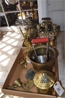 Golden Trivet, Golden Candlabra, Antique Brass