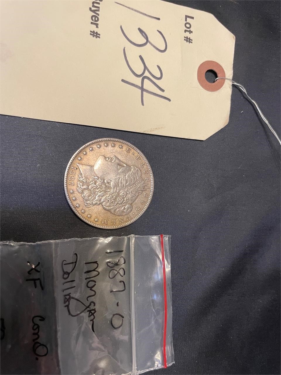 1887 MORGAN SILVER DOLLAR