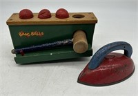 Bang Balls Whack-a-Mole Game, Toy Iron