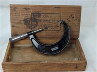 Vintage L.S. Starrett Co. No. 436 2"-3” Outside