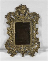 Vintage Ornate Brass Picture Frame