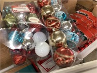 Group of Christmas ornaments & decor