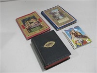 Vtg World Travel Photo Books & Dictionary