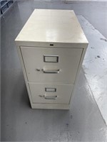 Metal 2 Drawer Filing Cabinet