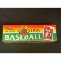 1991 Bowman Baseball Sealed Factory Set