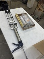 Railroad Spike Epoxy and applicator