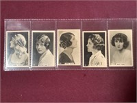 Women Cinema Stars Vintage Tobacco Cards