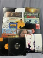 Assorted Vinyl Record Albums