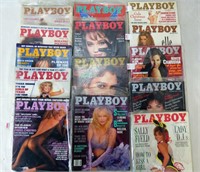 Playboy Magazine Lot of 14 from 1980's