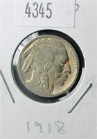 1918 Buffalo Nickel G4 Condition