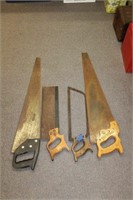 SELECTION OF HAND SAWS