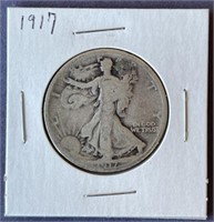 1917 Walking Liberty Half Dollar