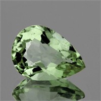 Natural Green Amethyst 13x9 MM [Flawless-VVS]