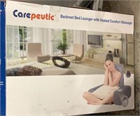 Carepeutic Backrest Bed Lounger w/Heat Massage