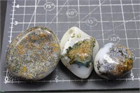 9.3oz Rare Polished Beacon Hill Agates, Idaho