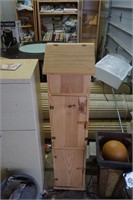 Unfinished Wooden Cabinet