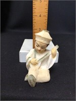 Salt Stone Asian Figurine