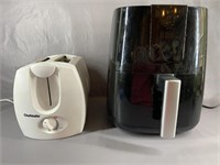 An Uber Airfryer, Chef Mate Toaster, Untested